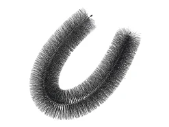 Escova Protetora de Calha SucceBuy 18 m Cerdas Longas 13,3 cm Anti-Folhas, 20 Peças, PP + Fio de Aço, Resistente à Corrosão