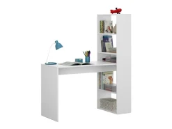Escritório em aglomerado branco 144x120x53cm