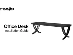 Escritório Informático, Mesa para Notebook, Mesa Dupla Longa para Sala de Escritório em Casa, 200 x 70 x 75 cm, Castanho Rústico