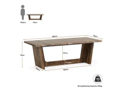 Escrivaninha para Informática, 180 x 79 x 75 cm Escrivaninha para Notebook, Mesa de Estudo, Mesa para Notebook