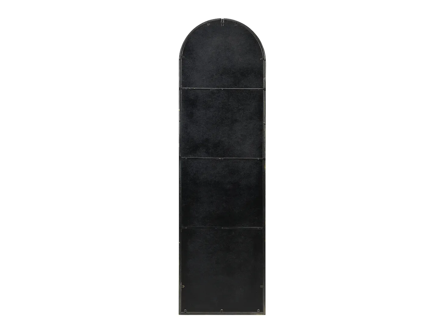 Espelho arqueado de pousar em metal L50 x A170 cm dourado - MAILEN