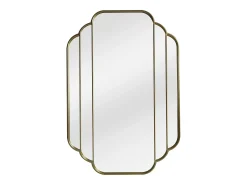 Espelho arte déco antigo, dim.: C70 x A105 cm - DALVIA