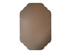 Espelho arte déco antigo, dim.: C70 x A105 cm - DALVIA