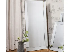 Espelho DARCY - Madeira de eucalipto - 50 x 170cm - Prateado