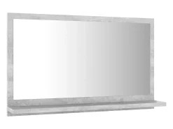 Espelho de banheiro 60 x 10,5 x 37 cm em aglomerado cinza 02_0006943