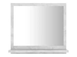Espelho de banheiro 40 x 10,5 x 37 cm em aglomerado cinza 02_0006942