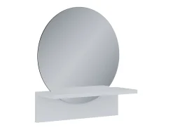 Espelho de banheiro branco 40x15x47.5 elyra