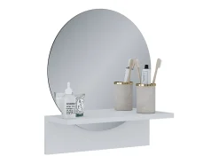 Espelho de banheiro branco 40x15x47.5 elyra