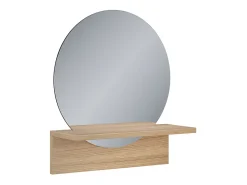 Espelho de banheiro carvalho goldkraft 40x15x47.5 elyra