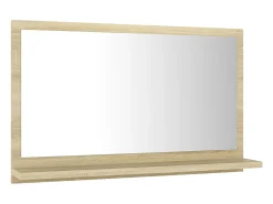 Espelho de banheiro 60x10,5x37 cm em aglomerado bege 02_0006923