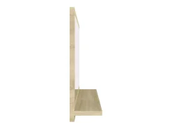 Espelho de banheiro 60x10,5x37 cm em aglomerado bege 02_0006923