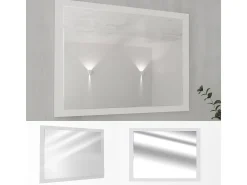 Espelho de casa de banho branco 45x2x60 emma
