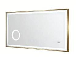 Espelho de casa de banho retangular - 120 x 60 cm - AITANA