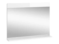 Espelho de casa de banho branco 80.1x12x62 izan