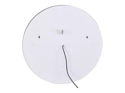 Espelho de casa de banho luminoso redondo com LEDs preto C80 x A80 - NUMEA