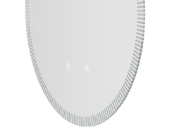 Espelho de casa de banho luminoso redondo anti vapor de água D60 cm - VERECIO