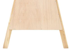 Espelho de criança estilo tenda em madeira de teca - L. 55 x A. 120 cm - Natural - BATAM