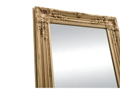 Espelho de pé com molduras HONORE - Madeira de eucalipto - 50 x 170 cm - Dourado