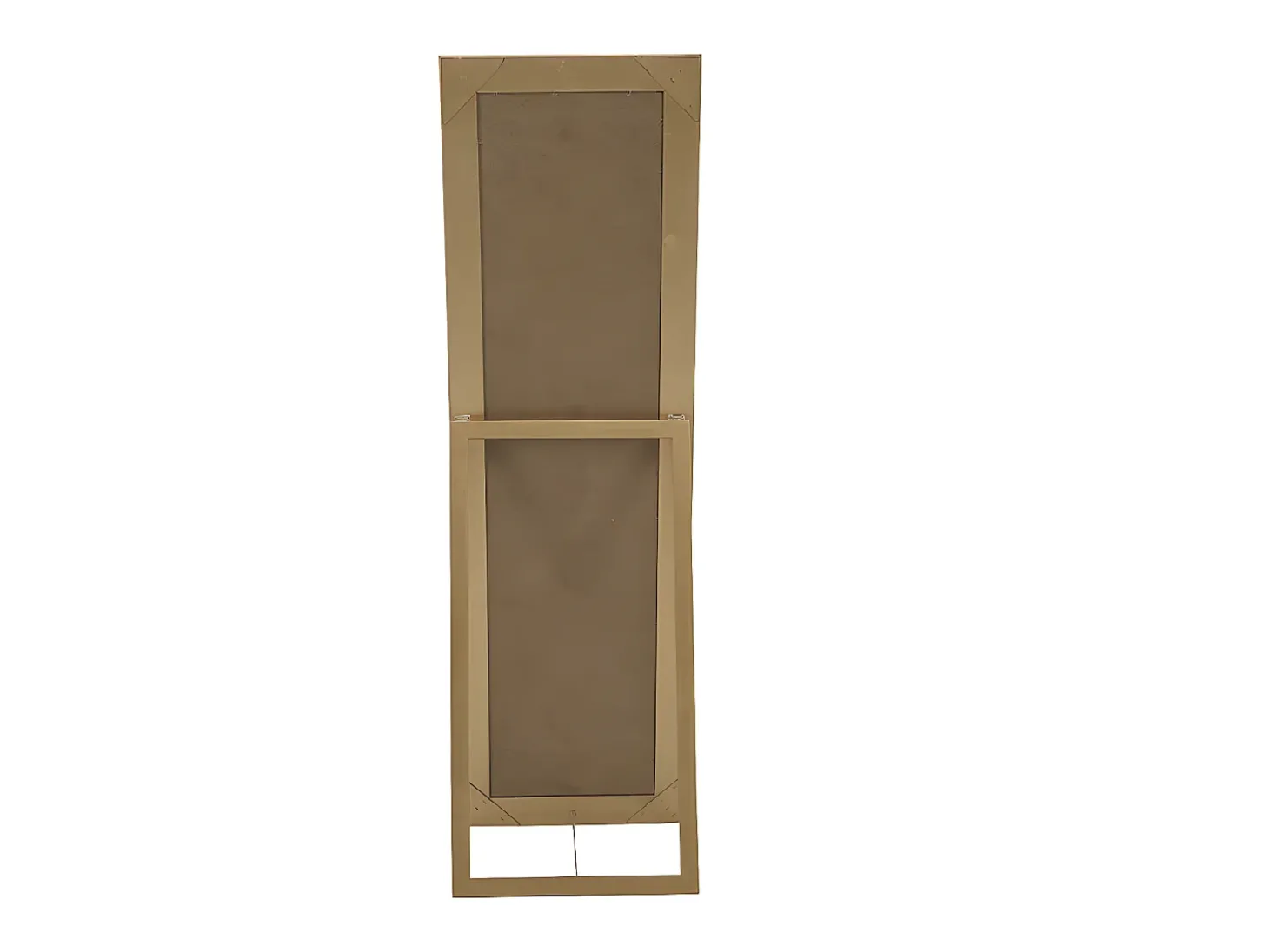 Espelho de pé com molduras HONORE - Madeira de eucalipto - 50 x 170 cm - Dourado
