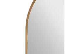 Espelho de parede elíptico 40 x 80 cm dourado 03_0007898