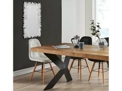 Espelho de parede LOLA 120 x 2 x 57 cm - Inox e MDF - Prateado