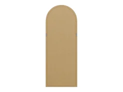 Espelho grande arco em madeira de paulownia C65 x A170 cm preto - SHANGI