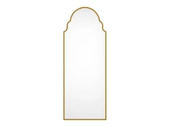 Espelho grande de metal - L. 60 x A. 160 cm, Dourado, KARIAN