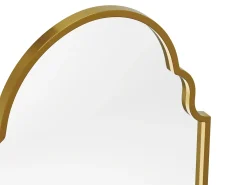 Espelho grande de metal - L. 60 x A. 160 cm, Dourado, KARIAN