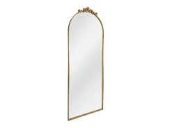 Espelho grande estilo romântico com moldura, L. 80 x A. 180 cm, Dourado, INARI