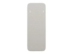 Espelho orgânico em veludo C60 x A160 cm cor creme - HAIMEI
