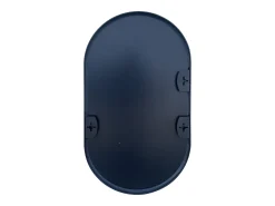 Espelho oval de alumínio - L. 40 x A. 70 cm, Preto, INARA