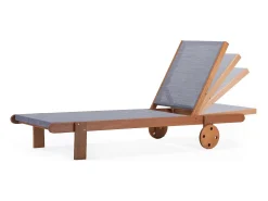 Espreguiçadeira de madeira "Saïgon" - Maple - Cinza