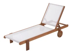 Espreguiçadeira de madeira "Saïgon" - Maple - Cru - Lote de 2