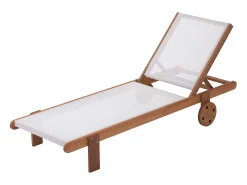 Espreguiçadeira de madeira "Saïgon" - Maple - Cru - Lote de 2