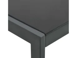 Espreguiçadeiras com mesa 2 pcs textilene e aço