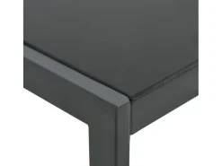 Espreguiçadeiras com mesa 2 pcs textilene e aço