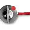 Espremedor de batatas em aço inoxidável 24cm 3 discos Ibili - Acessório de cozinha versátil para receitas deliciosas