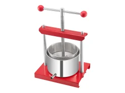 Espremedor de Fruta SucceBuy Prensa Manual de Frutas e Vinho de 3 L em Aço Inoxidável para Fabrico de Cerveja Caseira.
