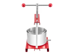 Espremedor de Fruta SucceBuy Prensa Manual de Frutas e Vinho de 3 L em Aço Inoxidável para Fabrico de Cerveja Caseira.