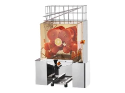 Espremedor de Suco de Laranja SucceBuy Comercial 120 W com Extrator de Suco de Laranja e Torneira de Água, Espreme 20 Laranjas/Minuto, Tampa de PC
