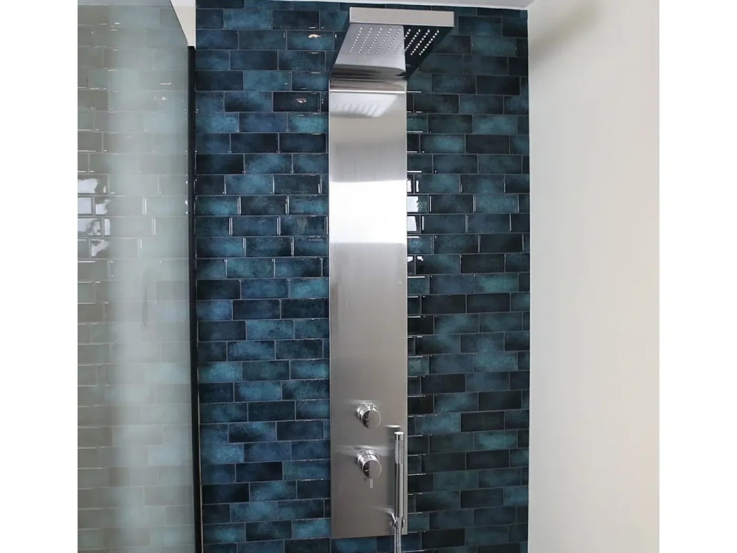 Essekadra painel de duche mecânico cromo Essebagno