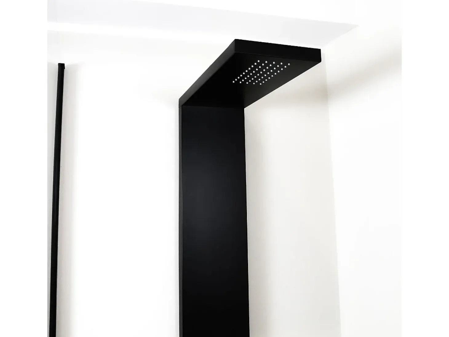 Essekadra painel de duche mecânico preto Essebagno