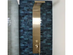 Essekadra painel de duche mecânico ouro escovado Essebagno