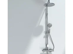 Essesmart coluna de duche sem misturador cromada Essebagno