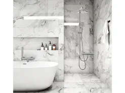 Essesmart coluna de duche sem misturador cromada Essebagno