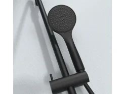 Essesmart coluna de duche sem misturador preta Essebagno