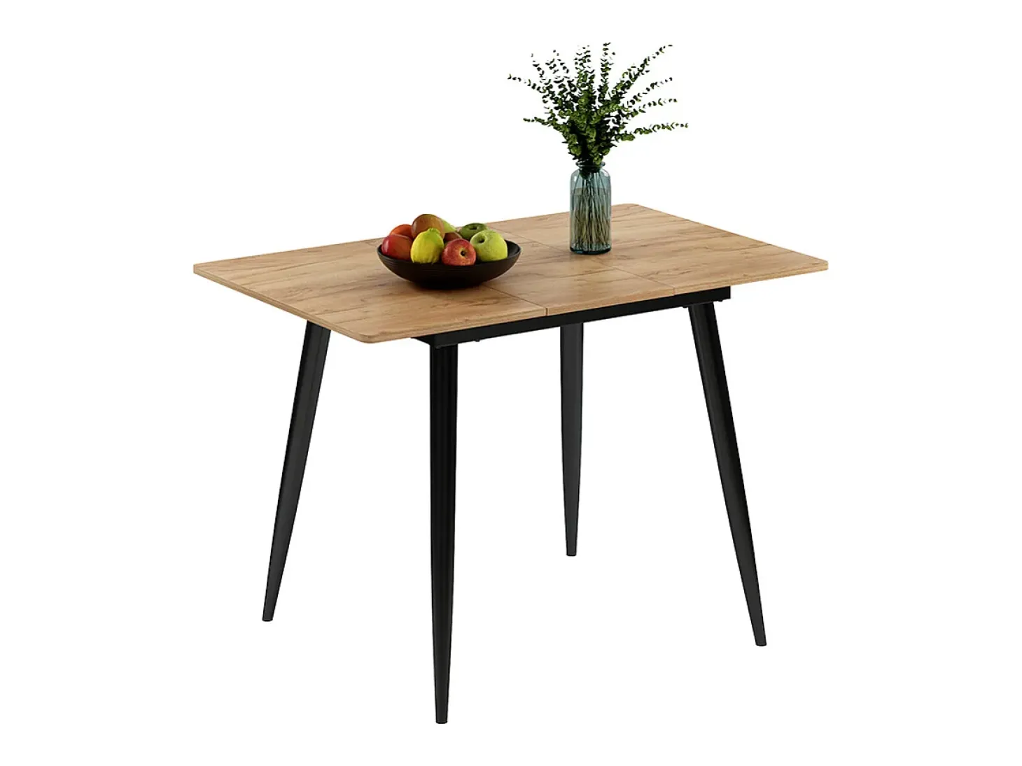 Esstisch carvalho preto/dourado 80x70x75 beaver