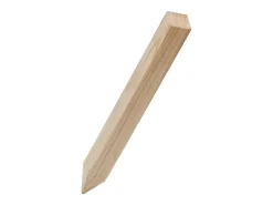 Estacas de Cerca Jardim SucceBuy em Madeira, Lote de 20, Postes de Madeira com Ponta 2.54 x 2.54 x 30.48 cm, Estacas para Cercas Anti-erosão, Delimitar as Zonas