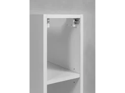 Estante / armário de casa de banho 20 cm branco