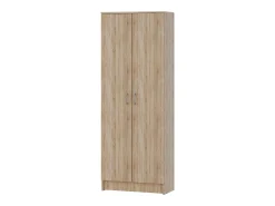Estante haaus Flint, 2 portas, Carvalho Sonoma, 70 x 32 x 196 cm